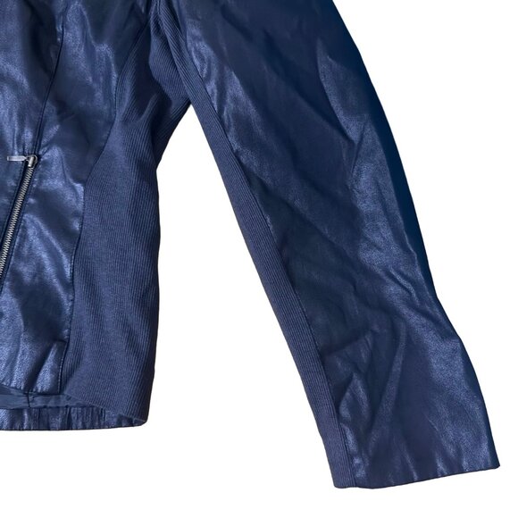 a.n.a. Moto Womens Medium Stretch Faux Leather - Picture 3 of 6